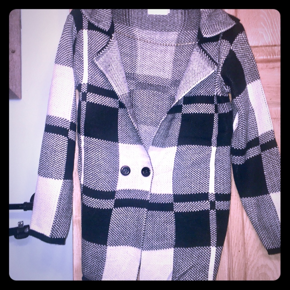 Sweater blazer